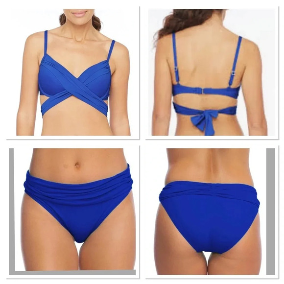 La Blanca Island Goddess Bikini Set Size 8 - Picture 1 of 12